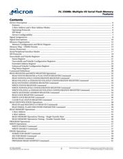 N25Q256A13EF8A0F datasheet pdf 2 page