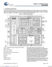 CY8C3866AXA-038 datasheet pdf 3 page