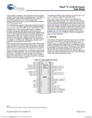 CY8C3866AXA-038 datasheet pdf 5 page