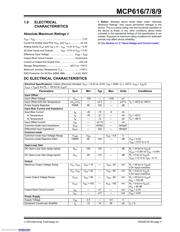 MCP617-I/P datasheet pdf 3 page