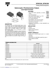 SFH618A-4X001 datasheet pdf 1 page
