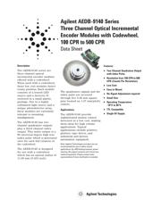 AEDB-9140-A06 datasheet pdf 1 page