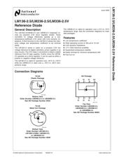 LM336MX-2.5/NOPB datasheet pdf 2 page