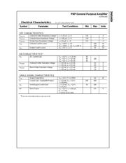 2N5400_D26Z datasheet pdf 2 page
