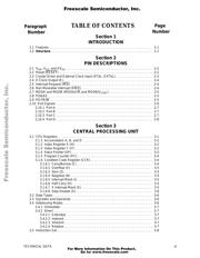 MC68HC11F1CFN4 datasheet pdf 3 page