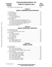 MC68HC11F1CFN4 datasheet pdf 5 page