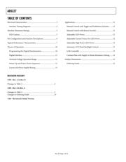 AD5227BUJZ100-RL7 datasheet pdf 2 page