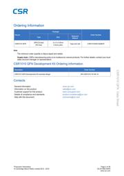 CSR1010A05-IQQM-R datasheet pdf 3 page