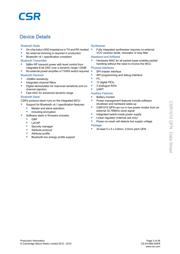 CSR1010A05-IQQM-R datasheet pdf 4 page