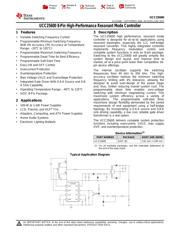 UCC25600EVM datasheet pdf 1 page