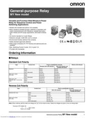 PYF14AN datasheet pdf 1 page