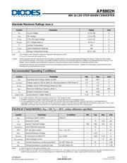 AP8802HSP-13 datasheet pdf 3 page