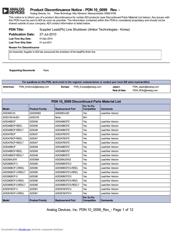 ADUC836BCP-REEL datasheet pdf 1 page