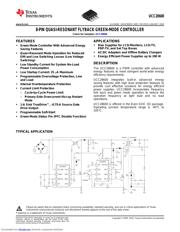 UCC28600EVM datasheet pdf 1 page