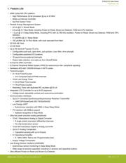 EFM32TG225F32-BGA48T datasheet pdf 2 page