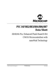 PIC16F882-E/ML datasheet pdf 1 page