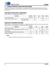 CS8420 datasheet pdf 6 page