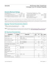 MAX256EVKIT+ datasheet pdf 2 page