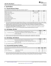 LMC7101BIM5 datasheet pdf 4 page