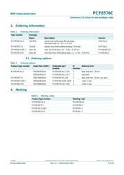 PCF8576CU/2/F2,026 datasheet pdf 2 page
