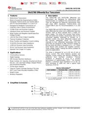 SN75176BPS datasheet pdf 1 page