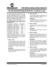 PIC18F45J10-EPT datasheet pdf 1 page