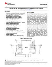 LM5119QPSQX/NOPB datasheet pdf 1 page