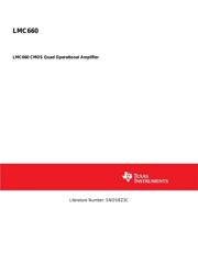 LMC660AIM/NOPB datasheet pdf 1 page