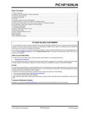 PIC16F1829LINT-I/SS datasheet pdf 5 page