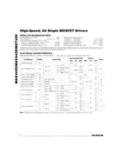 MAX4420 datasheet pdf 2 page
