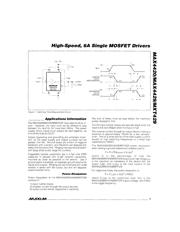 MAX4420 datasheet pdf 5 page