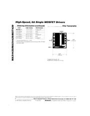 MAX4420 datasheet pdf 6 page