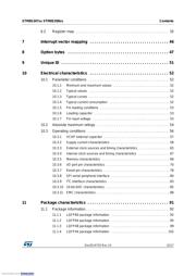 STM8S208S6T6C datasheet pdf 3 page