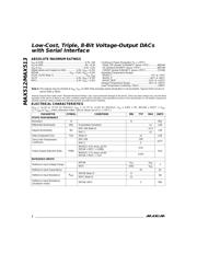 MAX512CSD-T datasheet pdf 2 page