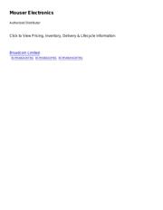 BCM5482A1KFB datasheet pdf 3 page