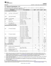 LMH6554LEE/NOPB datasheet pdf 5 page