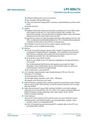 LPC4078FBD208 datasheet pdf 2 page