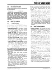 PIC18F1320T-E/SO datasheet pdf 5 page