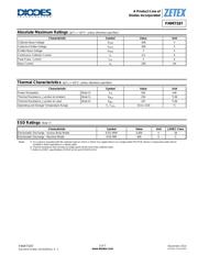 FMMT597 datasheet pdf 2 page