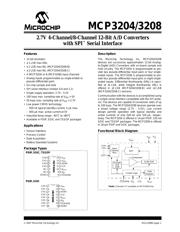 MCP3208-CI/SL datasheet pdf 1 page