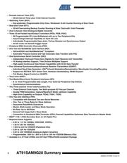 AT91SAM9G20B-CU-999 datasheet pdf 2 page