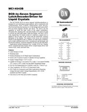 MC14543BCP datasheet pdf 1 page