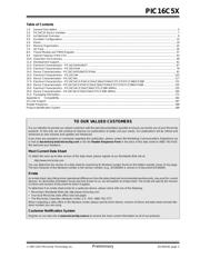 PIC16C57-XTI/P datasheet pdf 3 page
