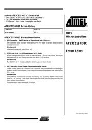 AT80C51SND1C-ROTUL datasheet pdf 1 page