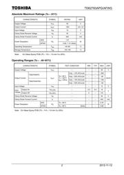 TD62783APG(5,J,S) datasheet pdf 2 page
