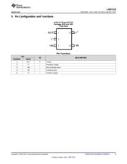 LMV7219M5/NOPB datasheet pdf 3 page