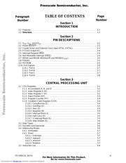 MC68HC11D0CFBE3R datasheet pdf 3 page