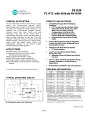 DS1338C-33# datasheet pdf 1 page