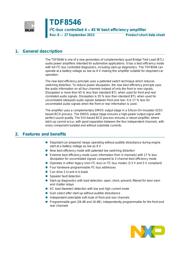 TDF8546JS datasheet pdf 1 page