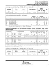 SN74LS00DBRG4 datasheet pdf 5 page